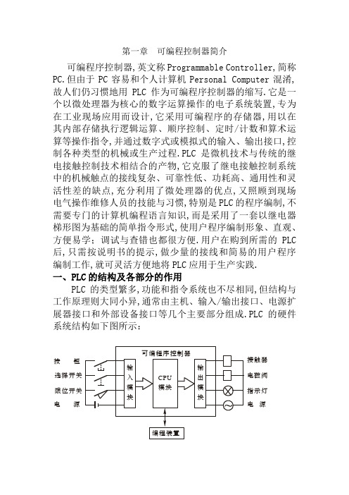 PLC编程入门基础知识