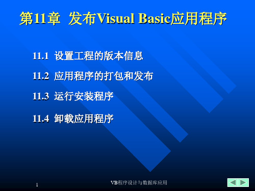 916031-Visual Basic大学应用教程-VB课件第11章