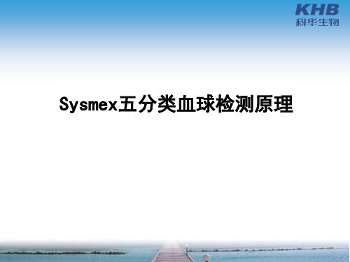 SYSMEX五分类血球检测原理