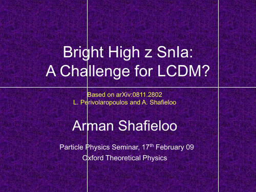 Bright High z SnIa∶ A Challenge for LCDM？