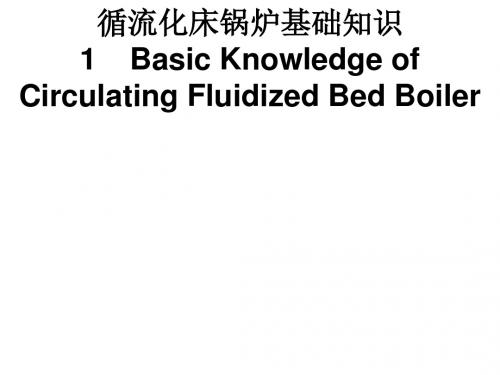 循流化床锅炉基础知识