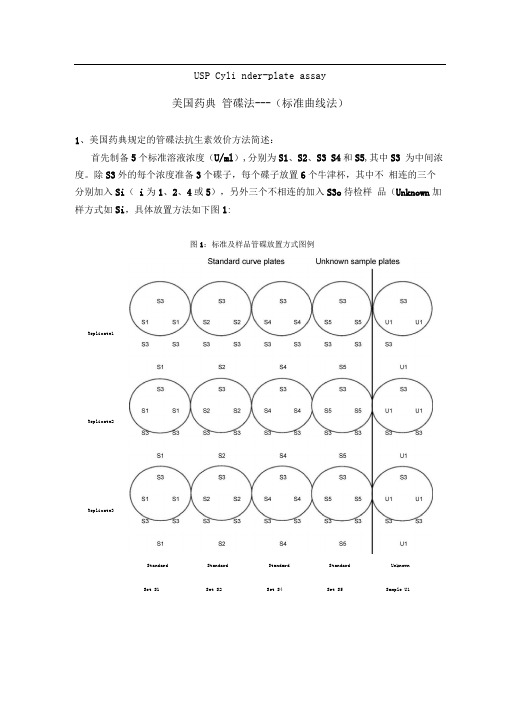 抗生素效价计算过程