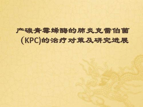 KPC的治疗方案及研究进展解析