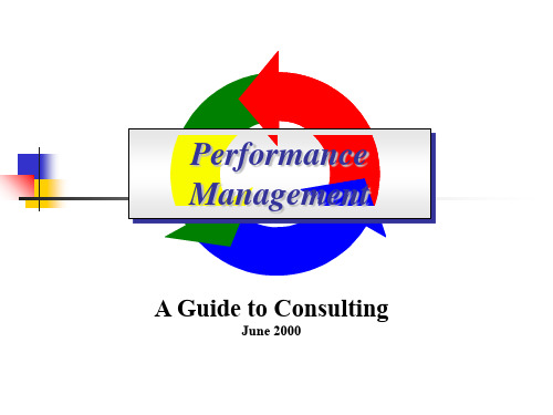 某着名HR咨询公司的绩效管理方法论(ppt 40页)(英文)
