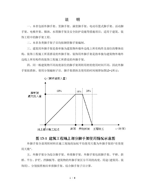 外脚手架说明