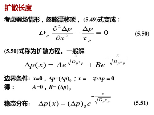 chapt52半导体物理课件