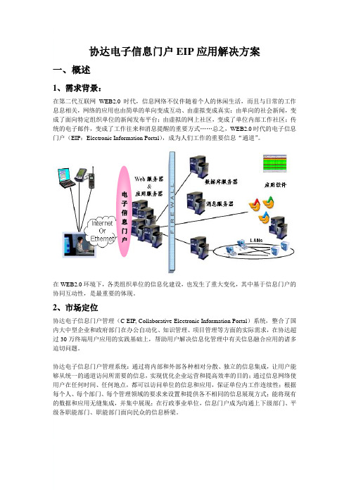 电子信息门户EIP应用解决