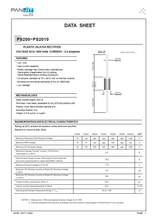 PS204中文资料