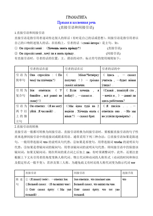 大学俄语语法1