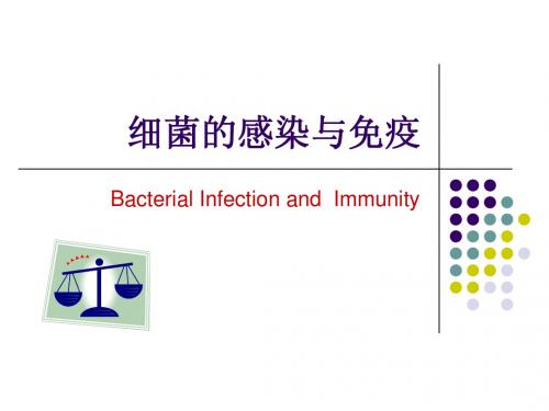 细菌的感染与免疫