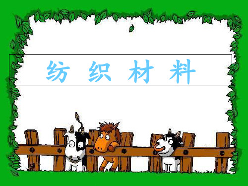 纺织材料 ppt课件