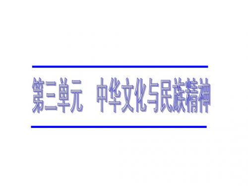 2012年文化生活第三单元复习课件[1]