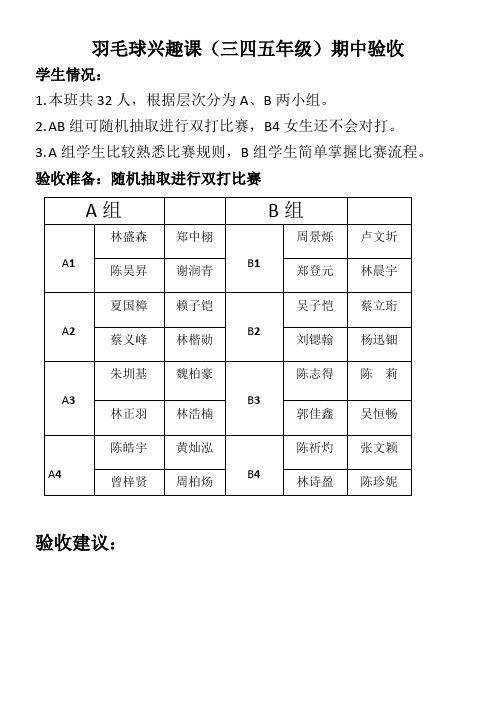 羽毛球分组