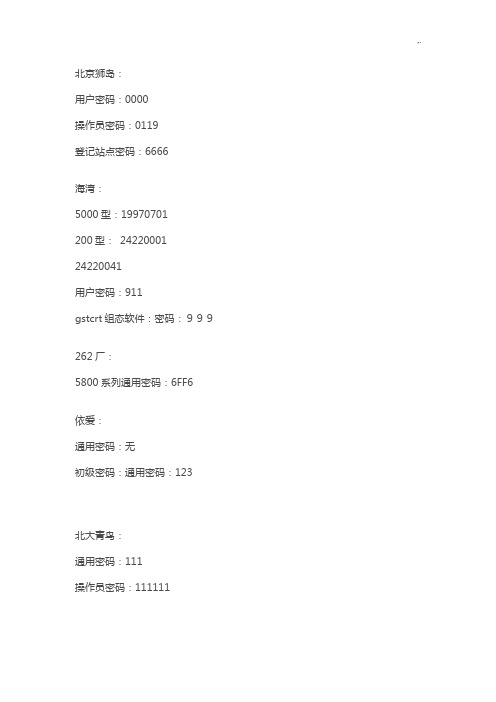 北京狮岛火灾报警使用说明