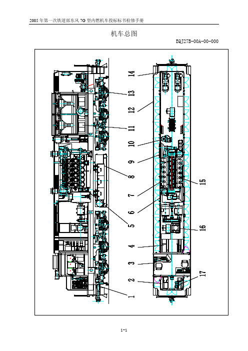 东风7G型内燃机车检修手册1-第一部分机车总体