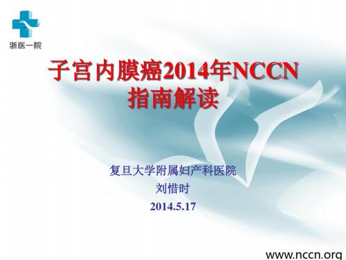 子宫内膜癌2014年NCCN指南解读.2