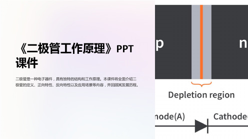 《二极管工作原理》课件