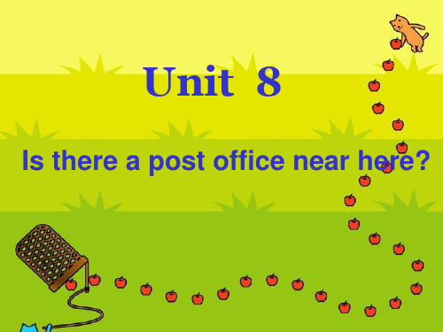 Unit 8 Is there a post office near her