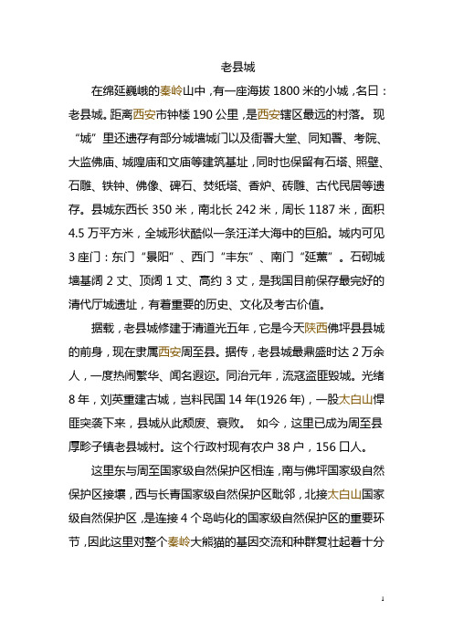 老县城