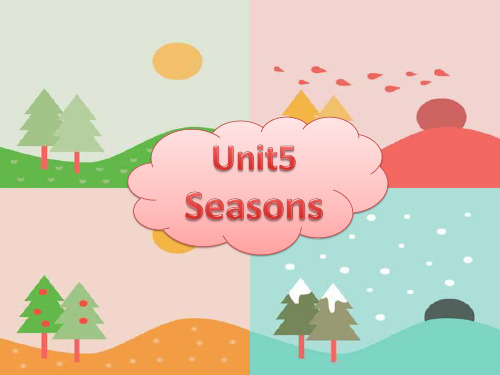 牛津译林版Unit5Seasons(Storytime)课件(1)