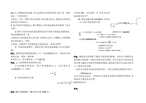 一级建造师建设工程经济精华