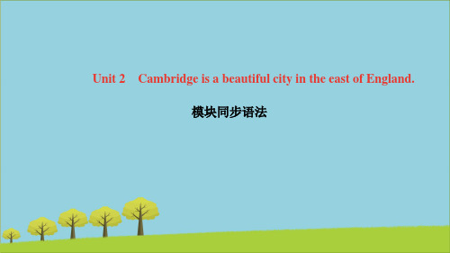 八年级英语上册M2Unit2Cambridgeisabeautifulcit