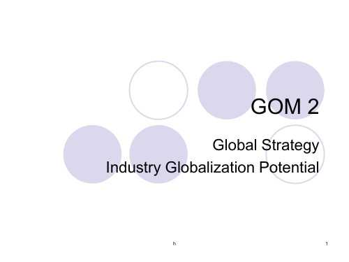 全球运营管理课件new gom2-global strategy and industry glob