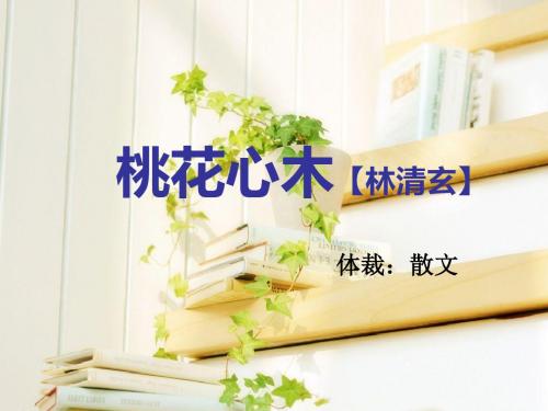 最新人教版六年级语文下册:桃花心木3-优质课件