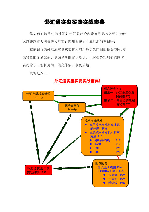 招商银行外汇通实盘买卖实战宝典