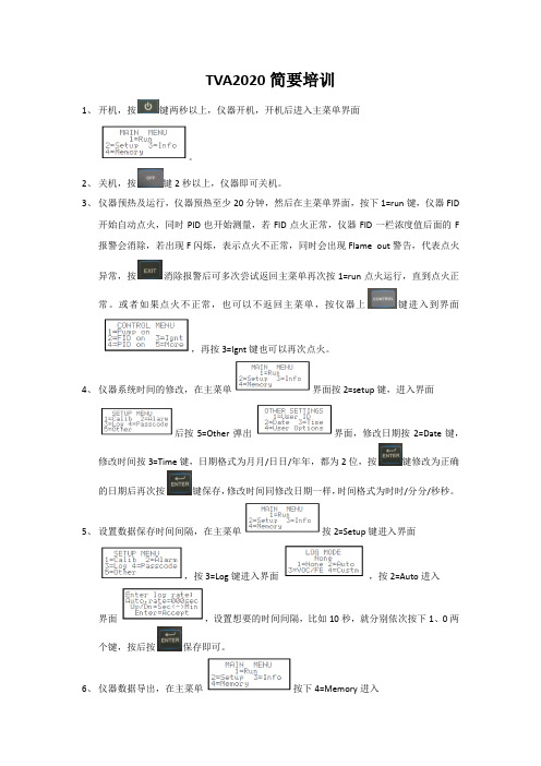 TVA2020培训