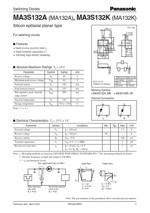 MA132A资料