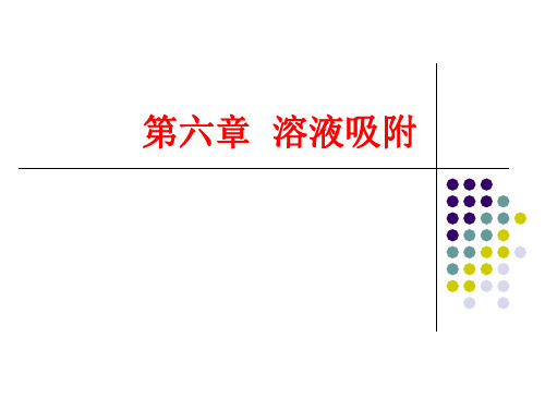 第三章  溶液吸附