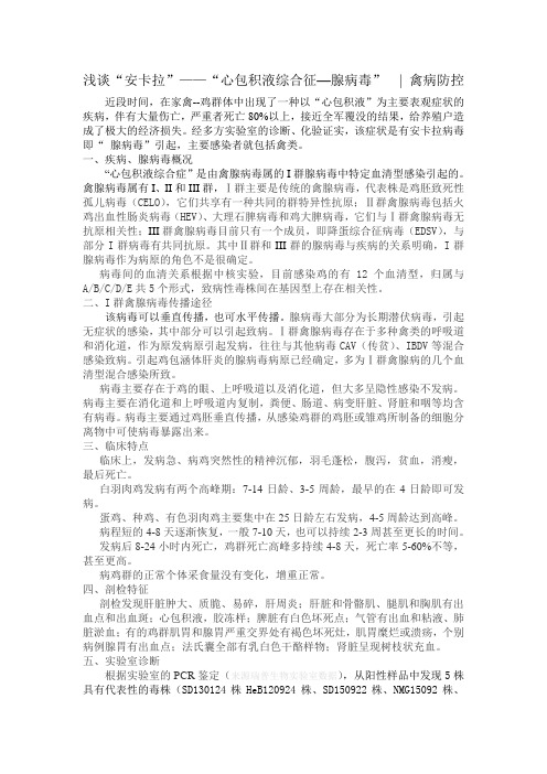 心包积液综合征