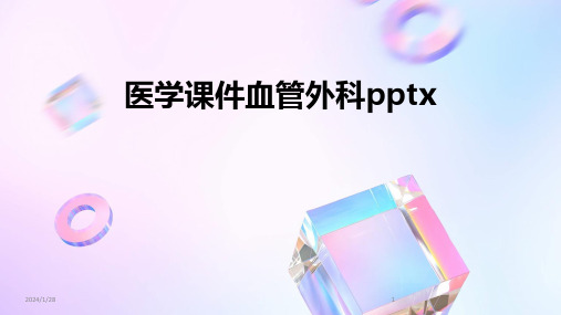 医学课件血管外科pptx(2024)