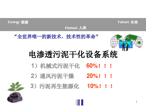 电渗透污泥干化系统介绍ppt课件