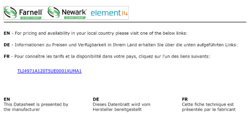 TLI4971A120T5UE0001XUMA1 高精度无核电流传感器数据手册说明书