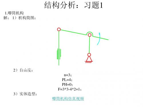 机械原理作业