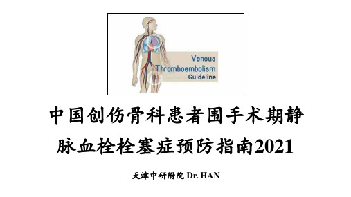 中国创伤骨科患者围手术期静脉血栓栓塞症预防指南(2021)