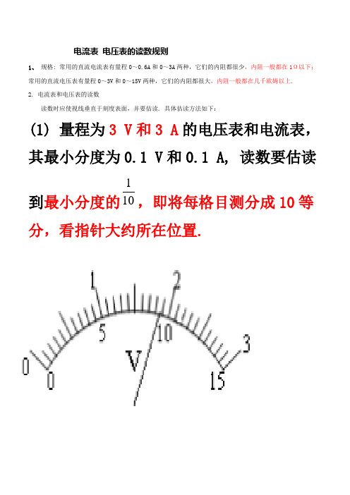 电表读数规则