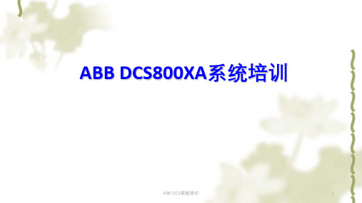 ABB DCS系统培训ppt课件