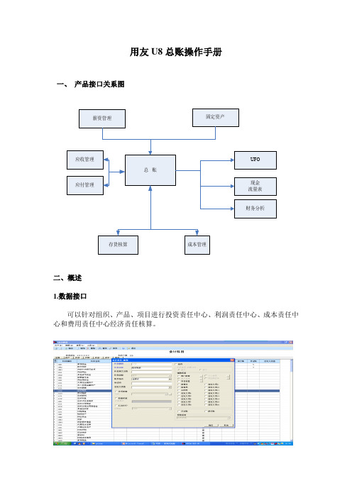 用友-U8总账操作手册