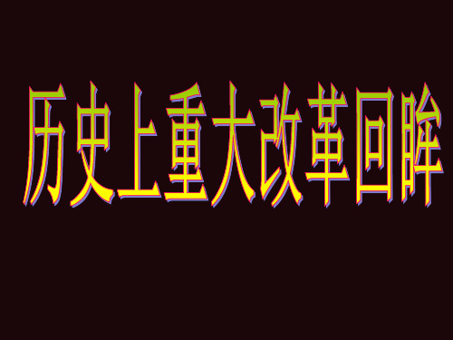 新人教版高中历史选修一第一单元_梭伦改革PPT