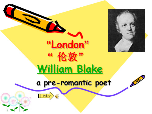 William Blake’s “London”