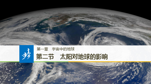 版地理学案同步湘教版必修一课件：第一章 第二节 太阳对地球的影响