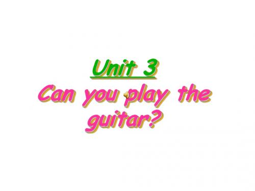 Can-you-play-the-guitar课件17