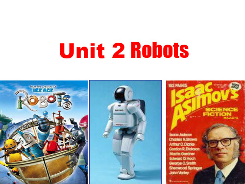 人教版高中英语选修7 unit 2 Robots  Reading 课件