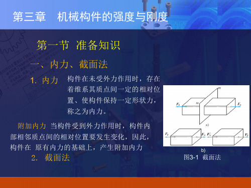 机械基础(多学时)第3版 第三章  机械构件的强度与刚度