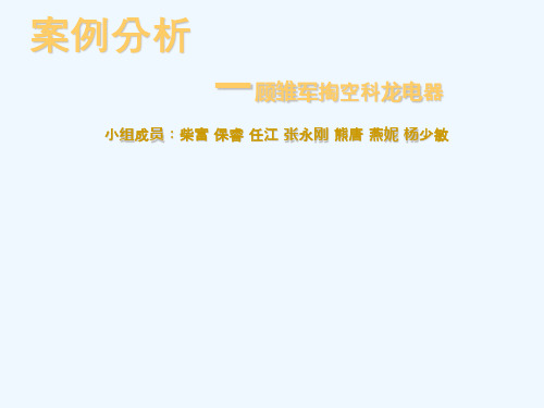 顾雏军会计案例分析