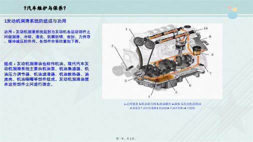 汽车检测与维修技术《2.4 机油及机油滤清器的更换》