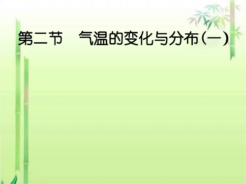 人教版初中地理七年级上册第三章第2节气温的变化与分布 课件_3